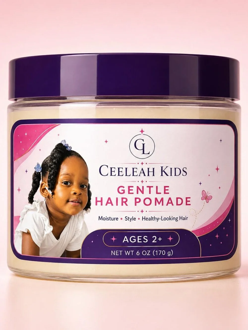 Ceeleah Kids Gentle Hair Pomade & Oil Set - Ages 2+